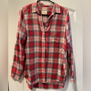 AEO BF Fit Flannel
